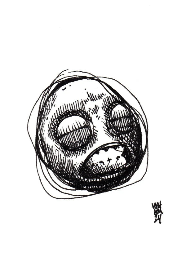 Grimace 01 - Open Edition Fine Art Print