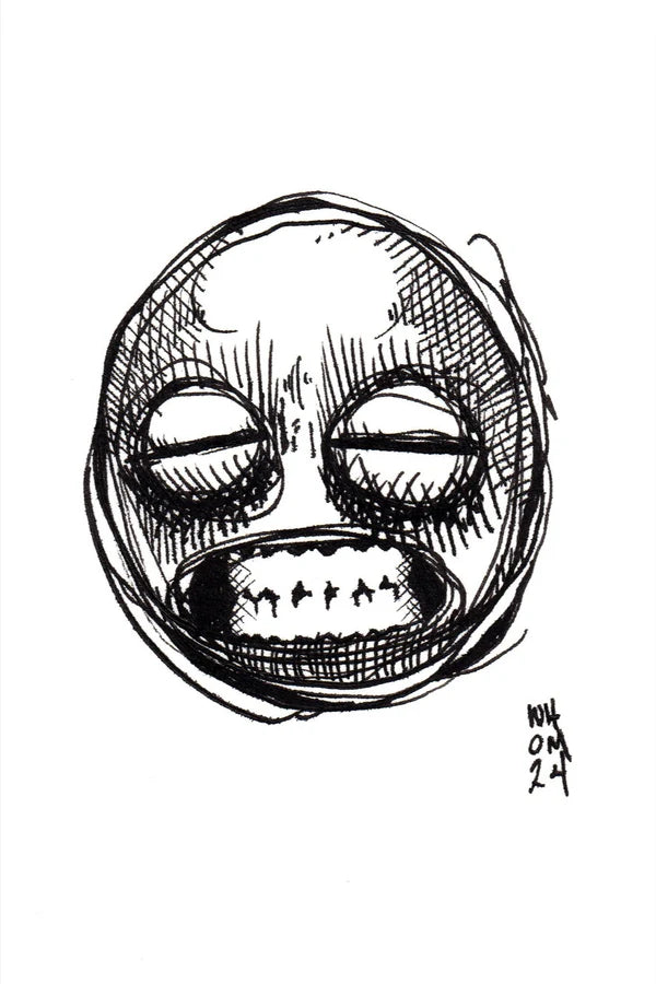 Grimace 02 - Open Edition Fine Art Print
